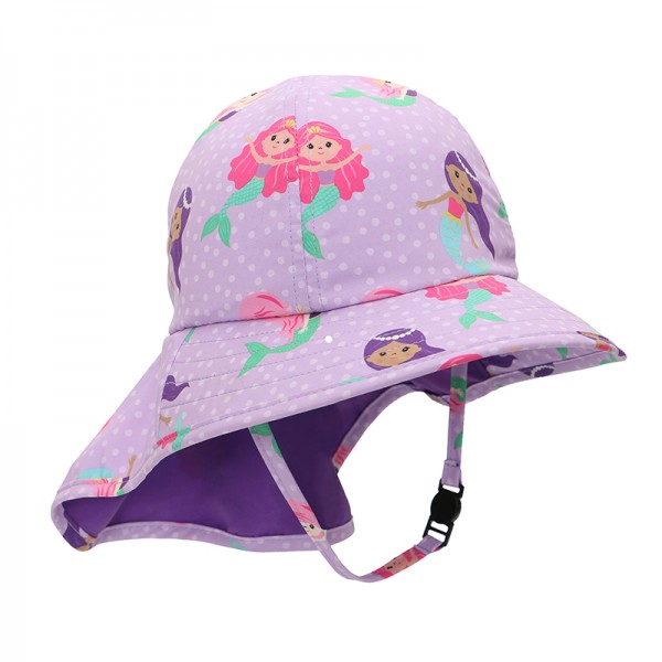 Zoocchini Cape Sunhat UPF50 Mermaid - 6-24m