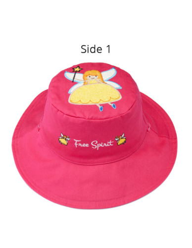 Καπέλο Διπλής Όψης UPF 50  – Princess/Unicorn (Cotton) - SMALL 6 mo-2 yrs  |  LUV0143M