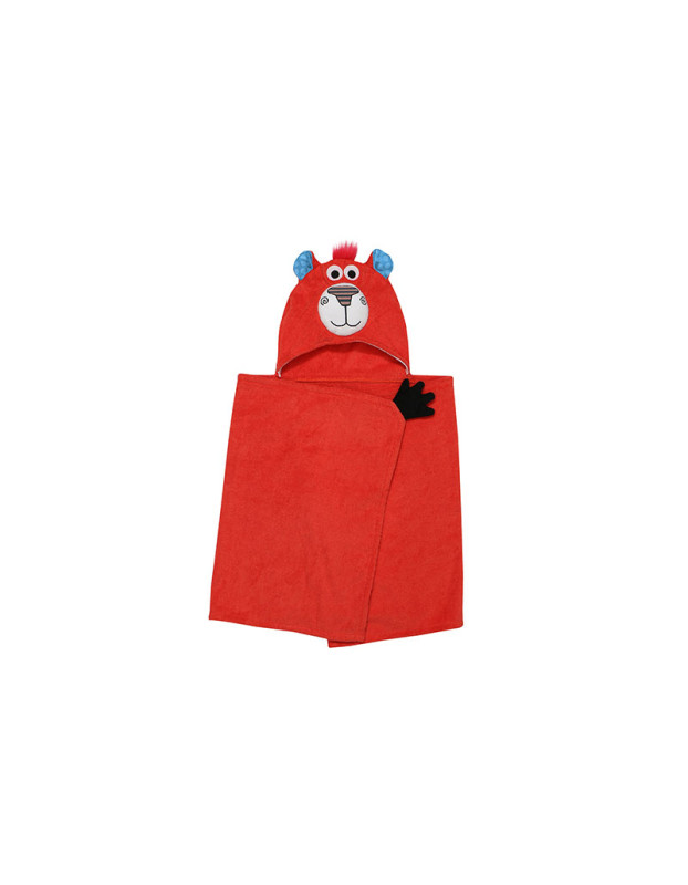 Zoocchini Hooded Baby Bath Towel  Bosley The Bear