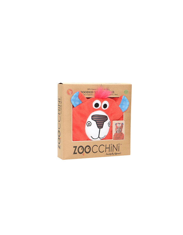 Zoocchini Hooded Baby Bath Towel  Bosley The Bear