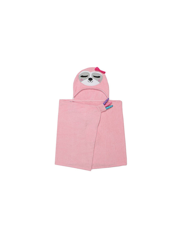 Zoocchini Hooded Baby Bath Towel Sadie The Sloth