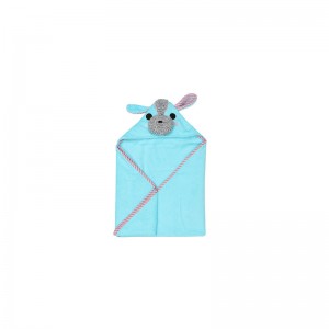 Zoocchini Hooded Baby Bath Towel 