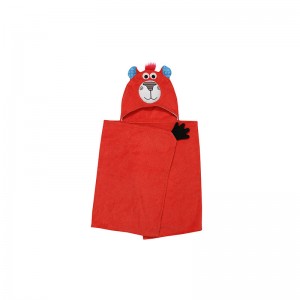 Zoocchini Hooded Baby Bath Towel  Bosley The Bear