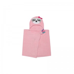 Zoocchini Hooded Baby Bath Towel Sadie The Sloth