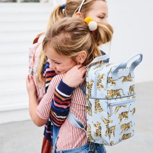 Petit Monkey – Backpack Tigers Grey