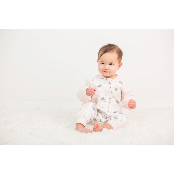 70% Bamboo 30% Cotton Sleepsuit – Mermaid – S, 1 T - S (6-18 μηνών)