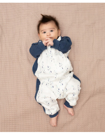 70% Bamboo 30% Cotton Sleepsuit – Fish – S , 1 T - S (6-18 μηνών) 70% Bamboo 30% Cotton Sleepsuit – Fish – S , 1 T - S (6-18 μηνών)