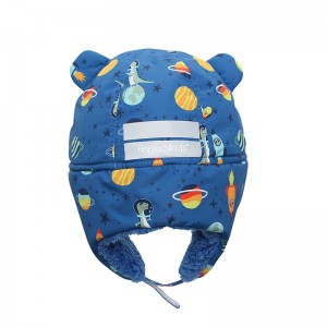 Flapjackkids Αδιάβροχο Trapper Hat Dino - LARGE 4-6 yrs