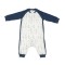 70% Bamboo 30% Cotton Sleepsuit – Fish – S , 1 T - S (6-18 μηνών)