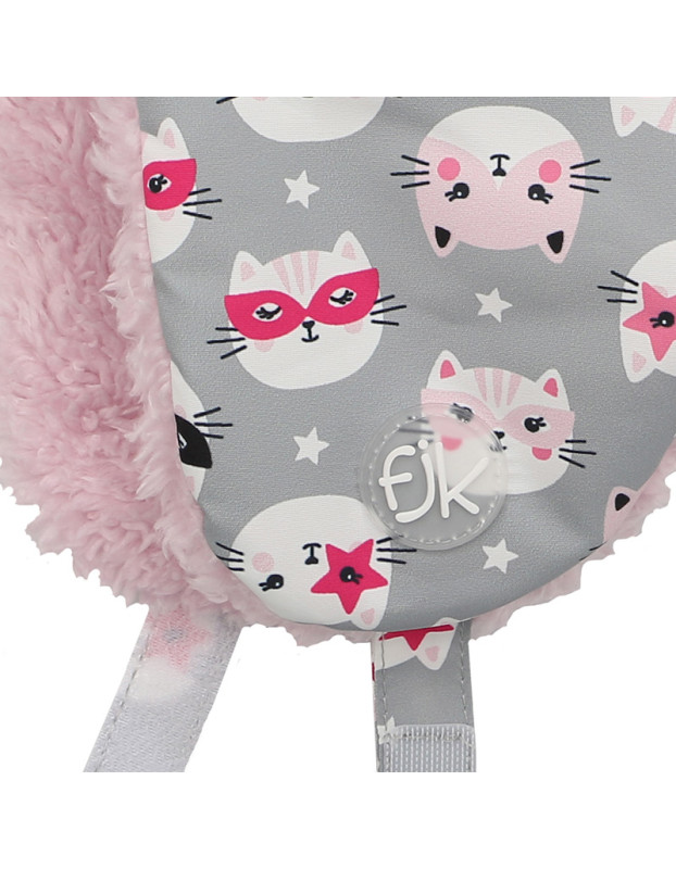 Flapjackkids Αδιάβροχο Trapper Hat Cat - MEDIUM 2-4 yrs  |  FJKTH745M