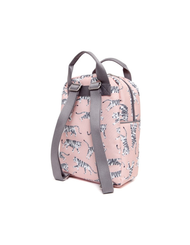 Petit Monkey – Backpack Tigers White  |  PTM-BP6-S