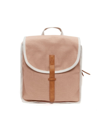 Petit Monkey – Backpack Recycled Cotton Dawn Rose  |  PTM-BP32