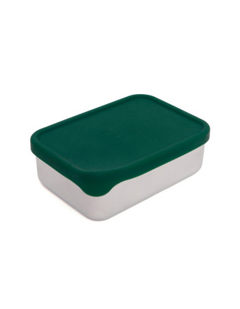 Petit Monkey Kids' Food Container made of Silicone 1.4lt Green x x 6.5cm