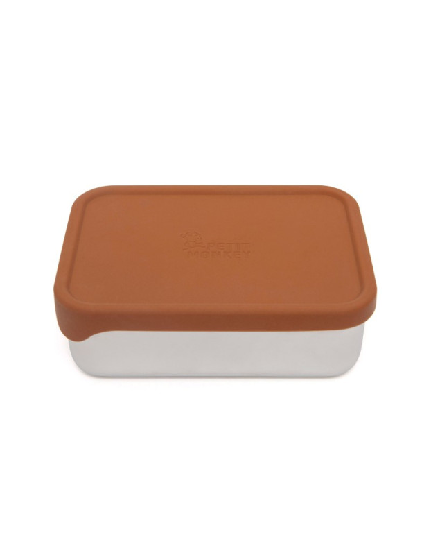 Petit Monkey – Φαγητοδοχείο Stainless Steel Riley Baked Clay