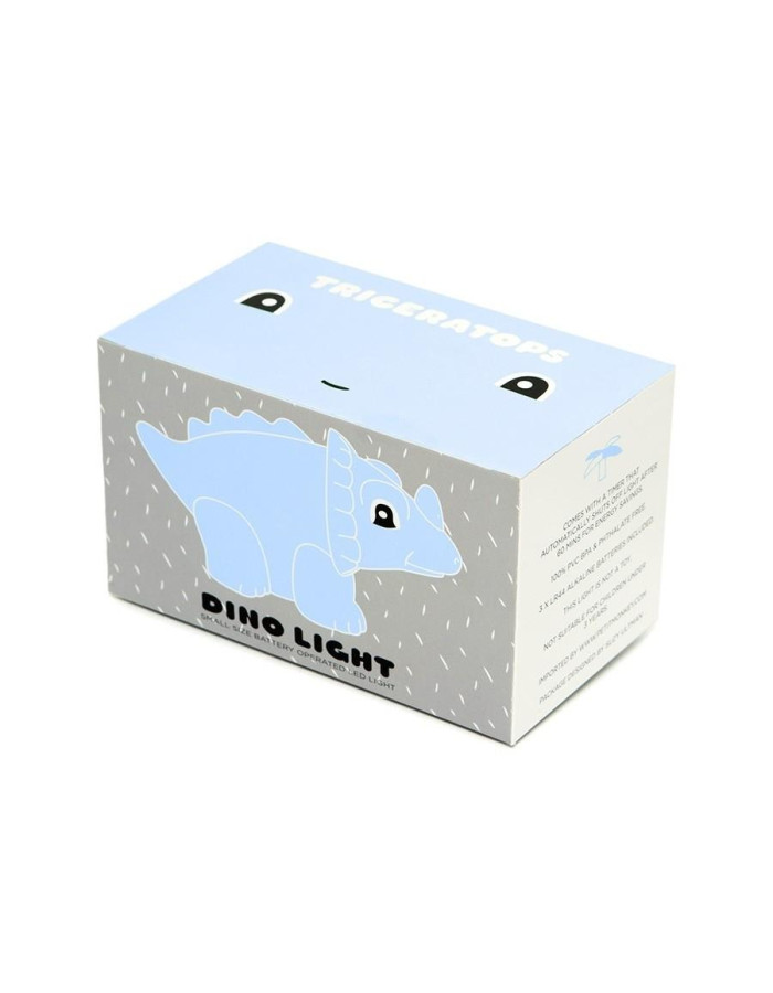 Petit Monkey Kids Decorative Lamp Dino Blue 12x8cm Petit Monkey Kids Decorative Lamp Dino Blue 12x8cm