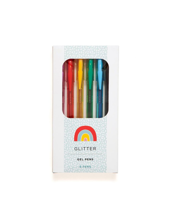 Petit Monkey – 6 glitter gel pens Petit Monkey – 6 glitter gel pens