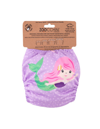 Zoocchini Πλενόμενη Πάνα Γοργόνα