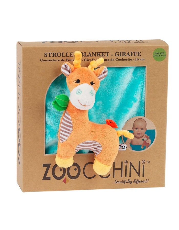 Zoocchini Stroller Blanket – Giraffe