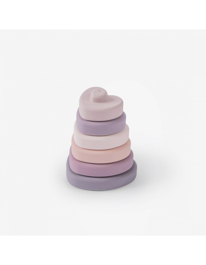Minene – Παιχνίδι Στοίβαξης Beautiful Heart, Light Pink