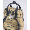 Minene – Mini Cotton Backpack Ochre Zebra