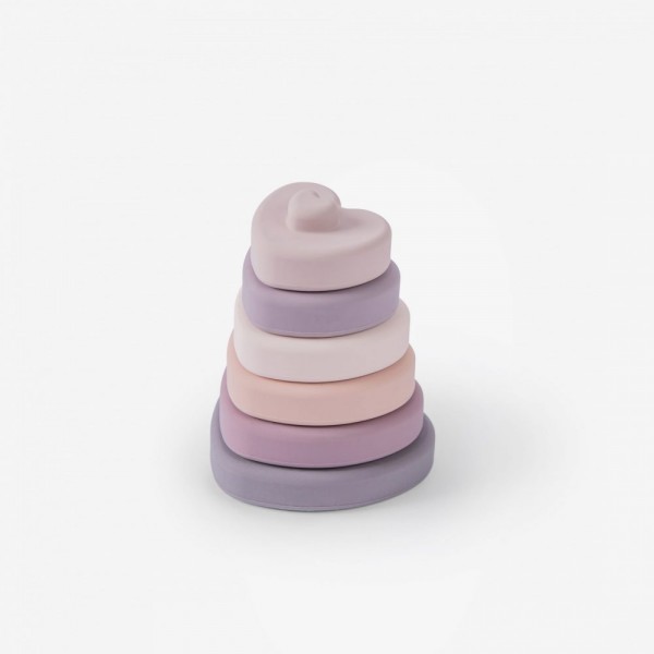 Minene – Παιχνίδι Στοίβαξης Beautiful Heart, Light Pink