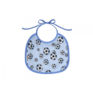 Αδιάβροχη Μεσαία Βαμβακερή Σαλιάρα με Δέσιμο - ποδόσφαιρο