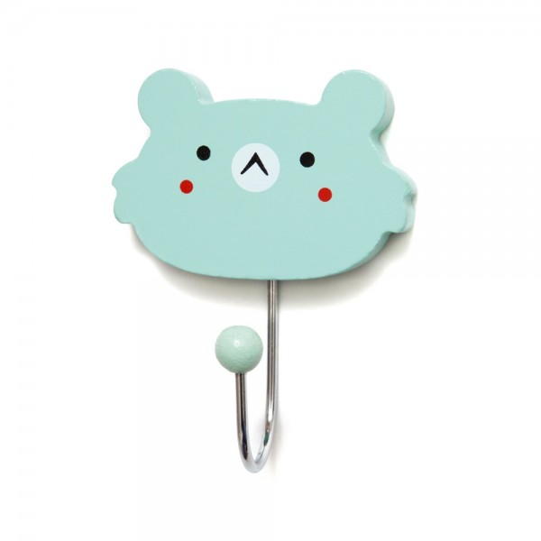 Petit Monkey – Ξύλινος Γάντζος Mint koala