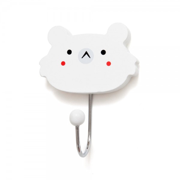 Petit Monkey – Ξύλινος Γάντζος White koala