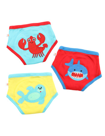 Εκπαιδευτικά Βρακάκια – Ocean Pals - 3-4 ΕΤΩΝ  |  ZOO13011-3T/4T