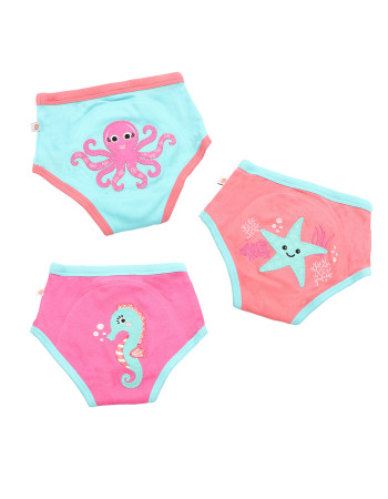 Εκπαιδευτικά Βρακάκια – Ocean Gals - 2-3 ΕΤΩΝ  |  ZOO13012-2T/3T