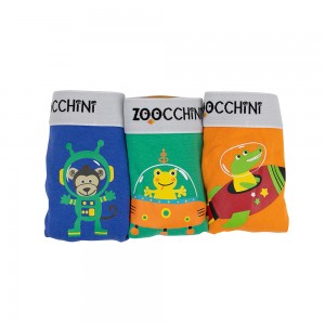 100% οργανικά βαμβακερά Boxer Shorts 3 pc set -Space Force - 5-6 ΕΤΩΝ