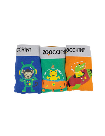 100% οργανικά βαμβακερά Boxer Shorts 3 pc set -Space Force - 5-6 ΕΤΩΝ