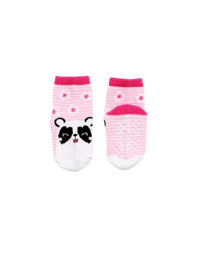 Grip Easy Crawler Pants & Socks Set – Panda - 12-18m