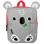 Kids Everyday Backpacks – Koala – RED  |  ZOO28105