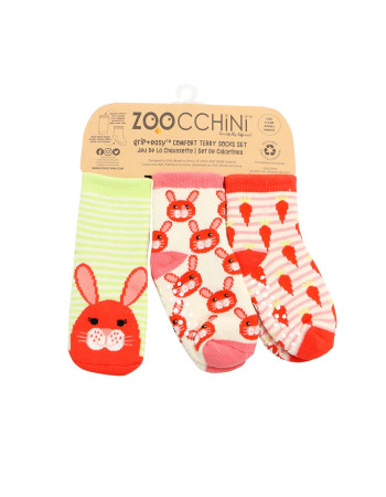 GRIP EASY™ Καλτσάκια Bella the Bunny (3 τεμ)  |  ZOO11815
