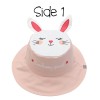 Καπέλο Διπλής Όψης UPF 50   Bunny/Deer - LARGE 4-6 yrs