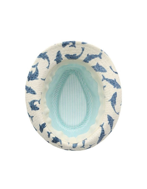 Flapjackkids Fedora Hats – Shark - MEDIUM 2-4 yrs  |  FJKFD851M