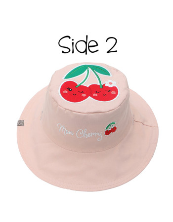Καπέλο Διπλής Όψης UPF 50  Cat/Cherry (Cotton) 