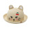 FlapJackKids Ψάθινο Καπέλο UPF 50  -Cat - LARGE 4-6 yrs  |  FJKST846L