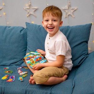 Μαγνητικό σετ “Θαλάσσιος κόσμος” με πίνακα