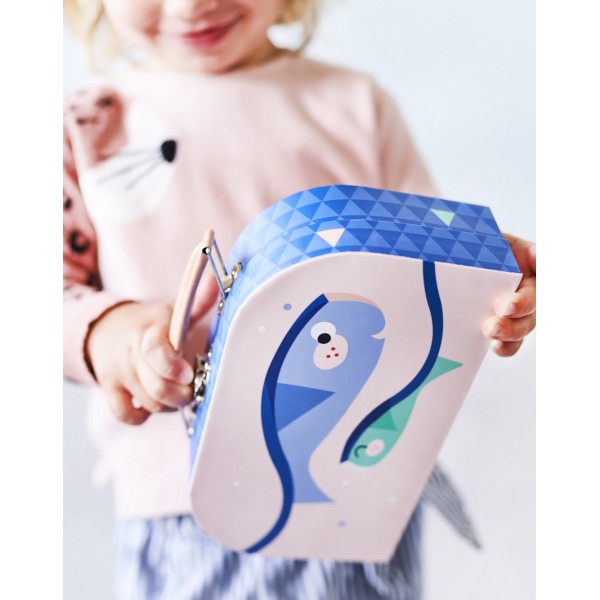 Suitcase set moon drops Glow in the Dark