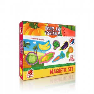 Roter Kafer Magnetic Construction Toy Fruits and Vegetables for Children 2++ Years