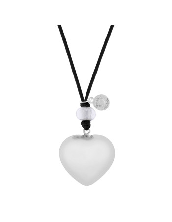 Proud Mama Babybell Μενταγιόν Silver Heart (B)