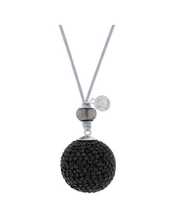 ProudMama Babybell Glitter – Μενταγιόν Εγκυμοσύνης - Jet Black