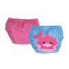Zoocchini Μαγιώ Πάνα (2pcs Σετ) – Pink Shark - 12-24m