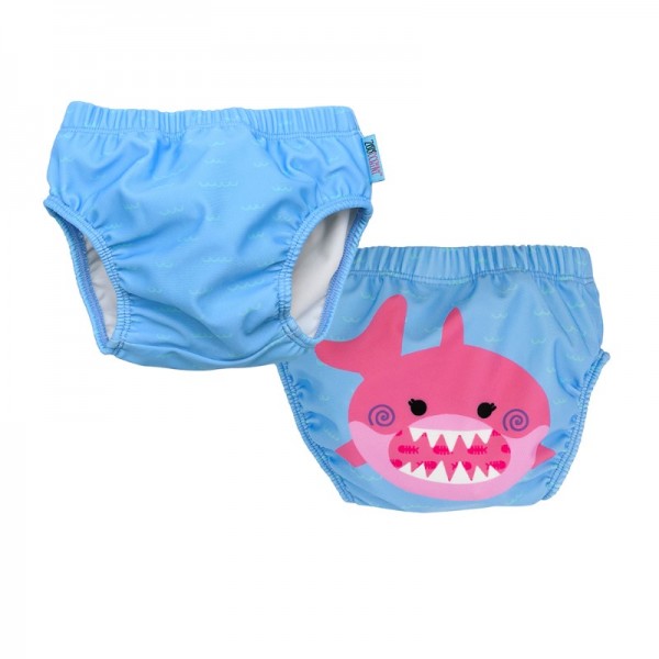 Zoocchini Μαγιώ Πάνα (2pcs Σετ) – Pink Shark - 2-3 ΕΤΩΝ Zoocchini Μαγιώ Πάνα (2pcs Σετ) – Pink Shark - 2-3 ΕΤΩΝ