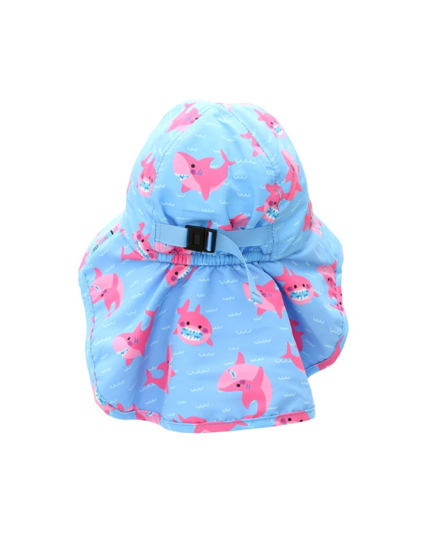 Zoocchini Cape Sunhat UPF50 Pink Shark - 2-4 ετών | ZOO15054-2-4Y Zoocchini Cape Sunhat UPF50 Pink Shark - 2-4 ετών | ZOO15054-2-4Y