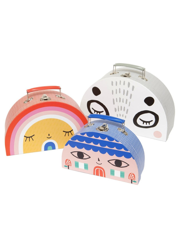 Double face suitcase set Double face suitcase set