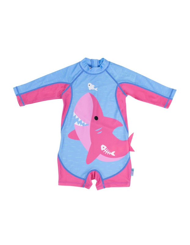 Zoocchini Surf Suit UPF50 Pink Shark
