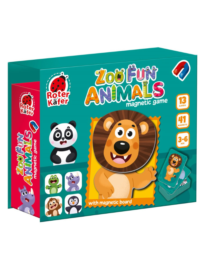 Μαγνητικό Παιχνίδι – Zoo fun animals | RK2030-06 Μαγνητικό Παιχνίδι – Zoo fun animals | RK2030-06